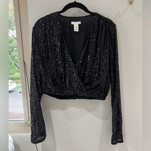 NEW Sequin top